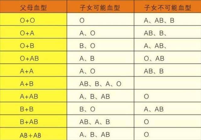 A型血和B型血父母，能生出O型血的孩子吗-第2张图片-爱薇女性网